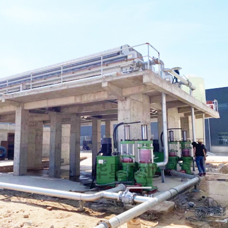 壓濾機節(jié)能進料泵，液壓陶瓷柱塞泥漿泵