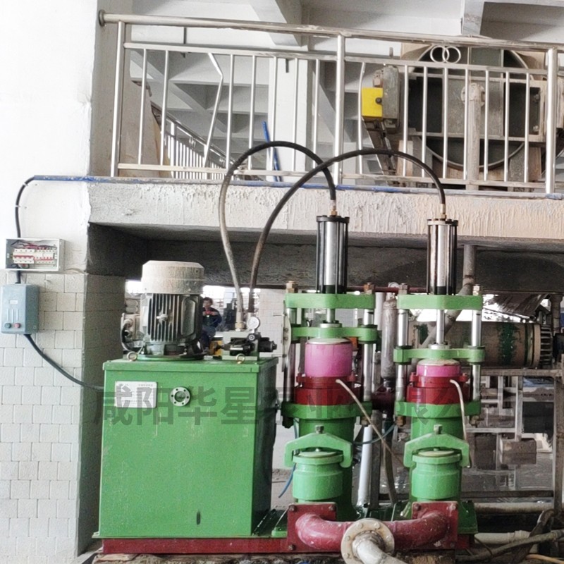 壓濾機節(jié)能進料泵，液壓陶瓷柱塞泥漿泵