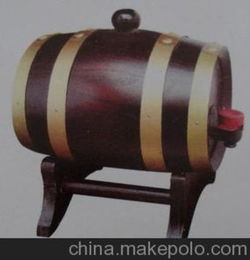专业生产销售木制工艺品 木制酒桶