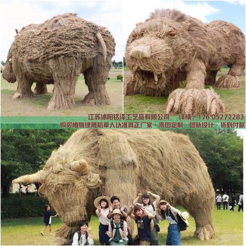 礼品|工艺品网 植物编织工艺  产品名称:广南怎么举办稻草人艺术节